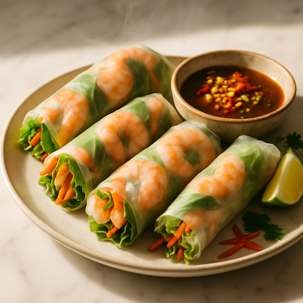 Vietnamese Fresh Spring Rolls