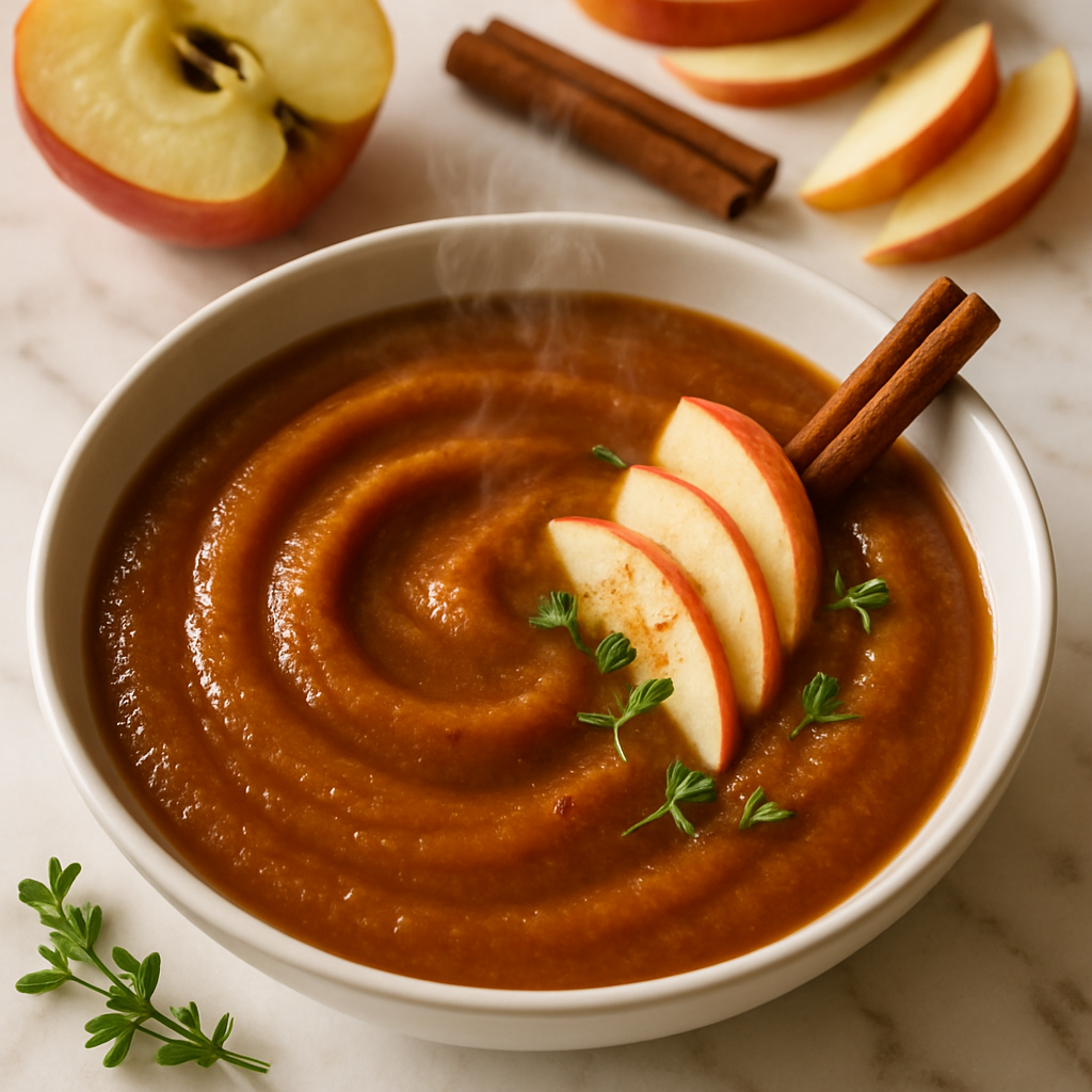 Warm Cinnamon Spiced Apple Butter