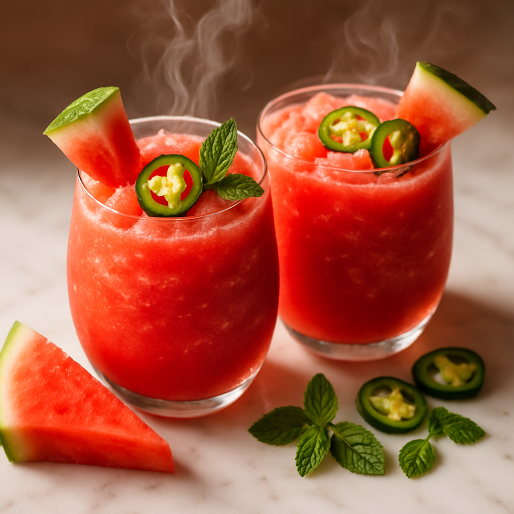 Watermelon Jalapeno Slush