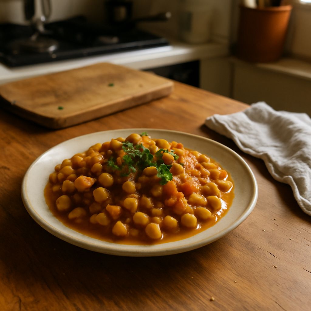 The Wholesome Slow-Cooked Chickpea Curry That Heals Your Soul