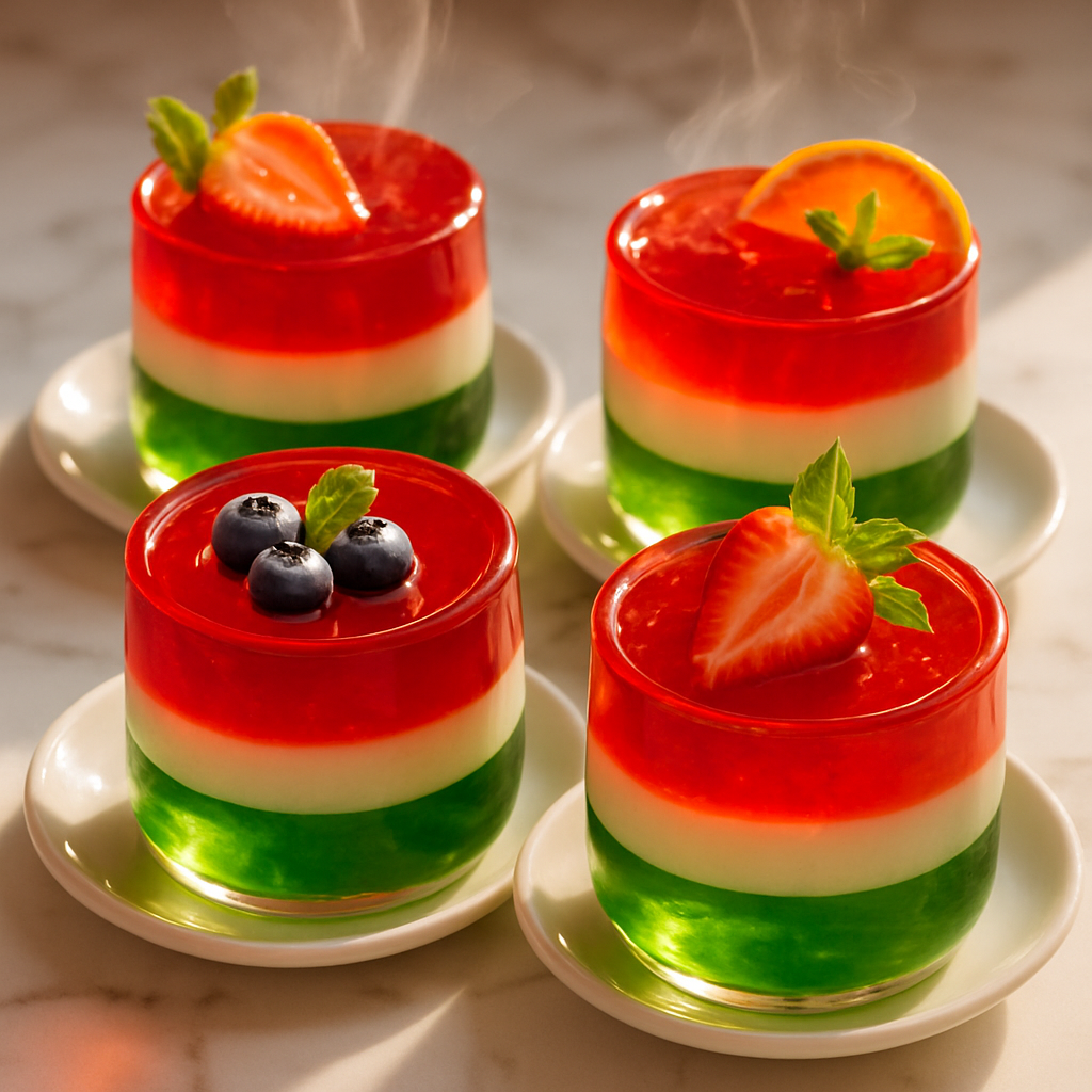 Wiggly Jello Cups