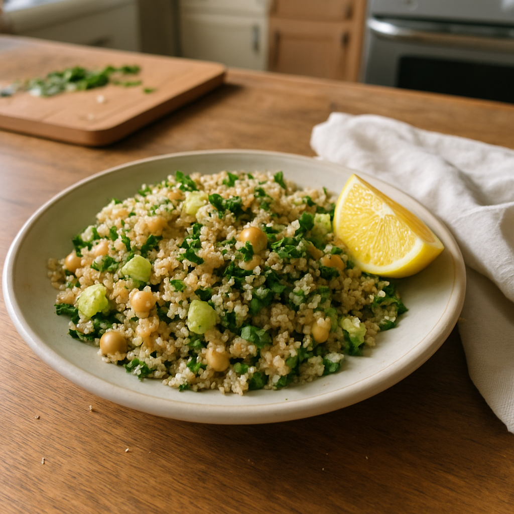 The Zesty Lemon Herb Quinoa Salad That Will Transform Your Lunch Routine