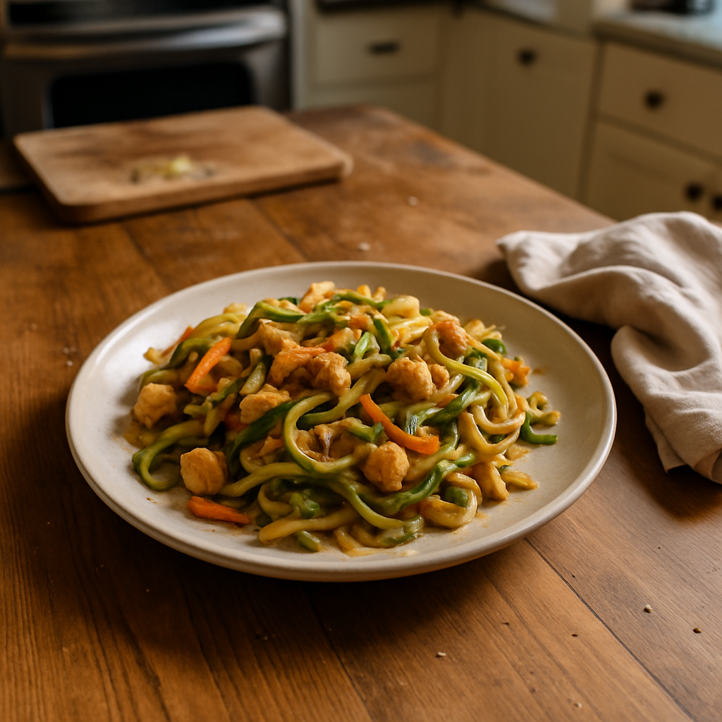 Zucchini Noodle Stir-Fry