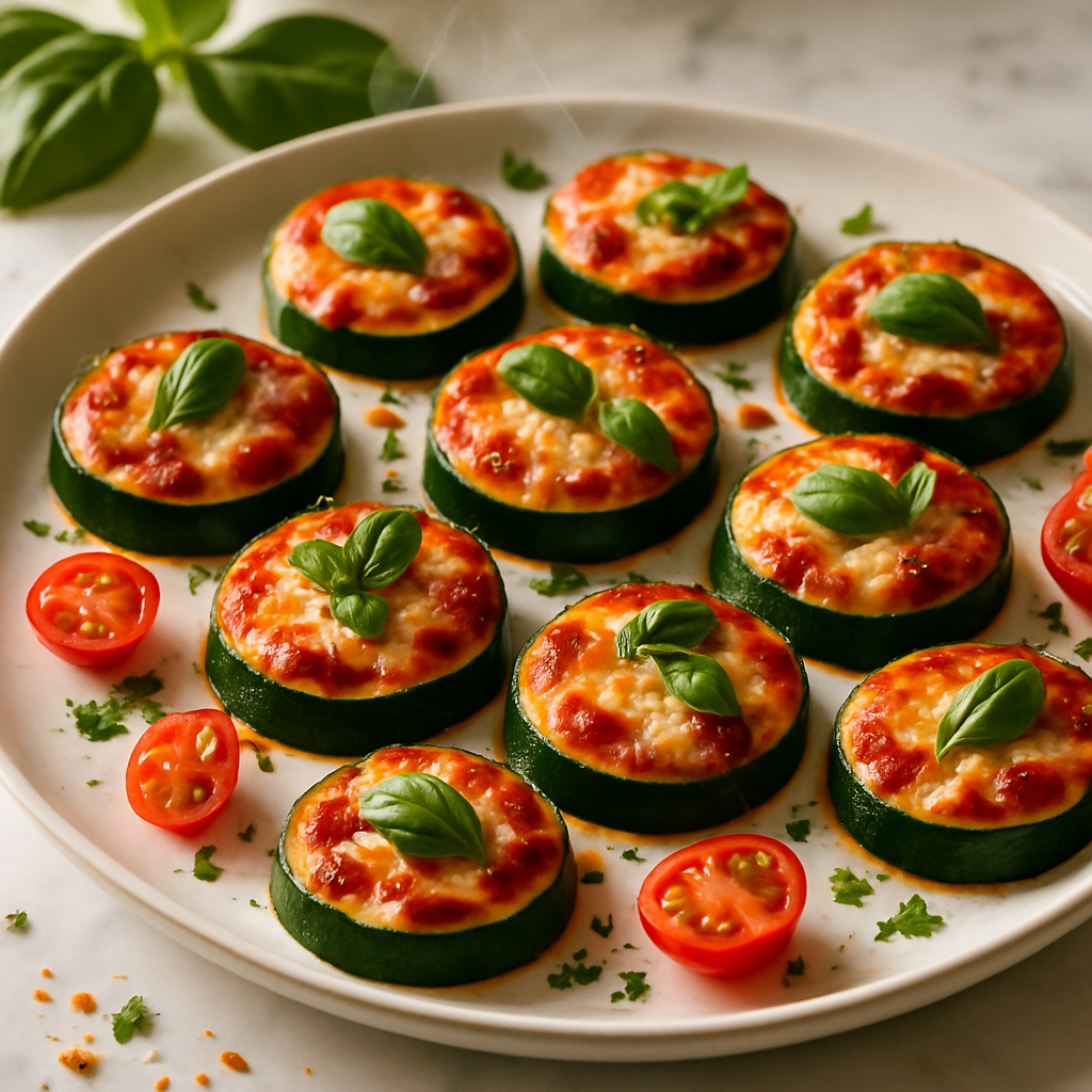Zucchini Pizza Bites